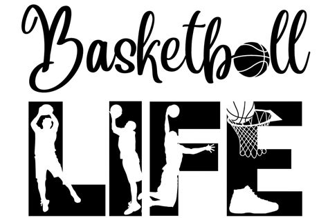 Basketball Life SVG Cutting File for the Cricut