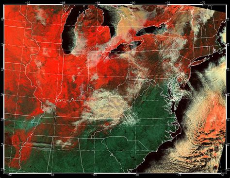 Snowcover in the U.S. Midwest