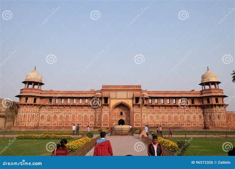 Red Fort in Agra editorial photo. Image of indian, history - 96572326