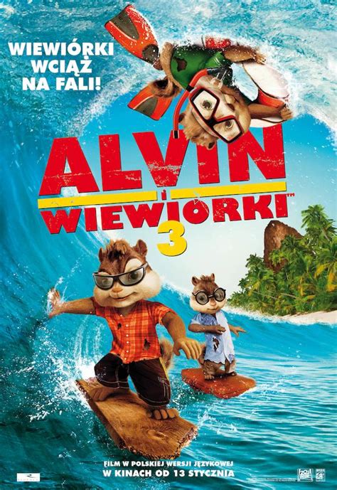 Alvin and the Chipmunks: Chipwrecked (2011) - Poster PL - 1871*2721px