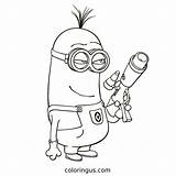 Despicable Me For Kids Coloring Page Free Printable PDF sketch template