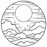 Sky Color Sheets Free  Printable sketch template