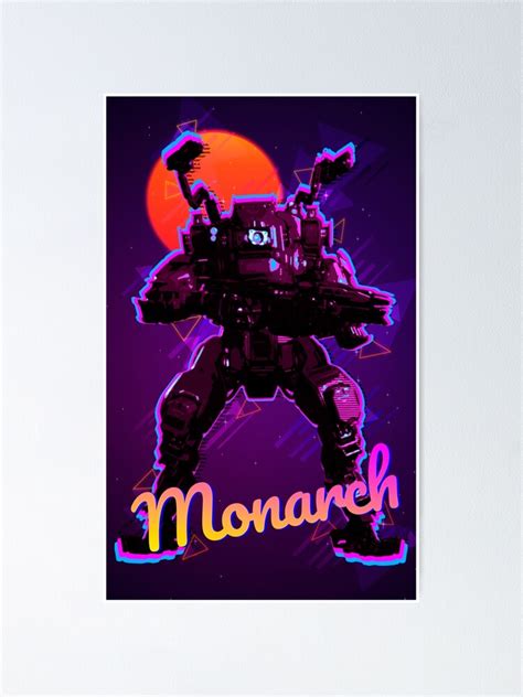 "Titanfall 2 Monarch" Poster for Sale by Butterfly-Dream | Redbubble