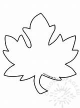Carnival Coloring Sheets Printable  Leaf Template Leaves Fall sketch template