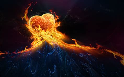 Wallpaper : 3D, fire, digital art 1920x1200 - ParanoidDollv2 - 959820 ...