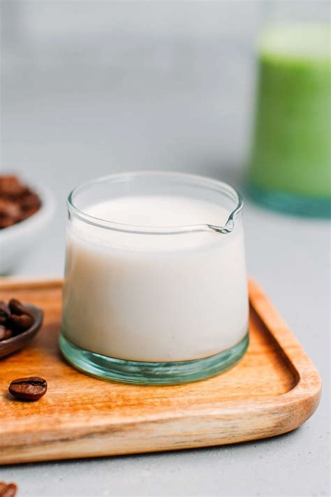 Easy Almond Milk Creamer - Full of Plants