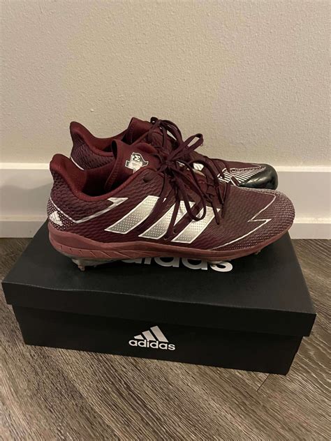 Texas A&M Adidas Baseball Cleats : NARP Clothing