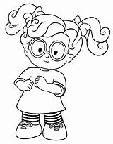 Little People Coloring Pages sketch template