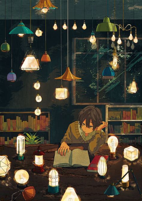 Anime Boy Studying Wallpapers - Wallpaper Cave