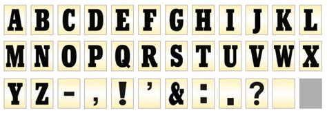 Wheel of Fortune-Old Puzzle Board Letter Font by DarthBladerPegasus on DeviantArt