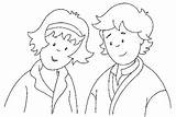 Caillou coloring Pages  ColoringLib sketch template