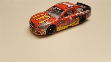 Crashed Nascar Diecast Cars