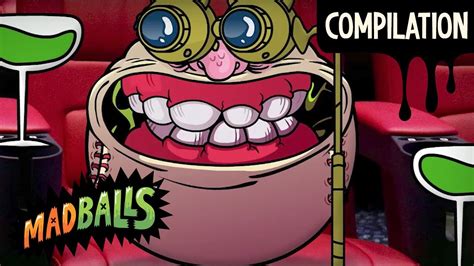 MADBALLS Cartoons ⚫ COMPILATION: Episodes 11+12+13+14+15 ⚫ Series 1 - YouTube