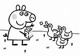 Peppa Pig coloring Pages – Coloring sketch template