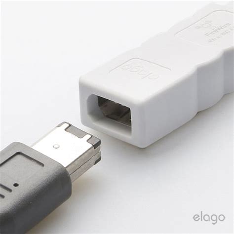 elago FireWire 400 to 800 Adapter (White) for Mac Pro, MacBook Pro, Mac ...