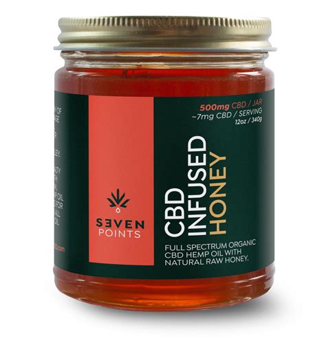 12oz CBD INFUSED HONEY – Seven Points Enterprises, LLC