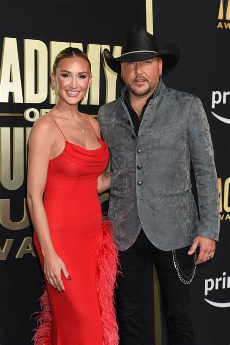 Jason Aldean & Brittany Aldean Stun On The 2023 ACM Awards Red Carpet ...