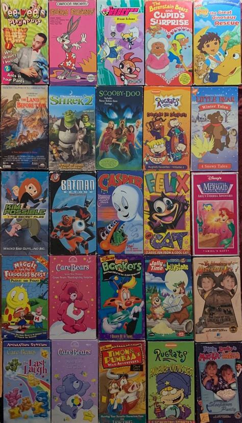 Kids VHS Lot on Mercari | Classic movies, Winter's tale, Cartoon