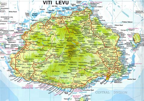 Large Viti Levu Island Maps for Free Download and Print | High-Resolution and Detailed Maps