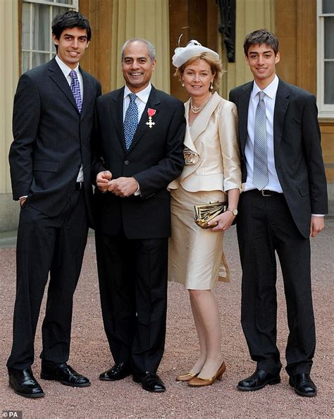 The 'amazing' family by George Alagiah's side: How wife Frances ...