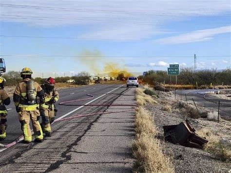 A hazardous spill near Tucson closes down I-10 and forces an evacuation ...