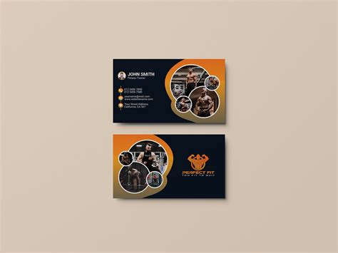 Fitness Business Card on Behance