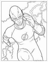 18 Flash Coloring Pages Free PDF Printables sketch template
