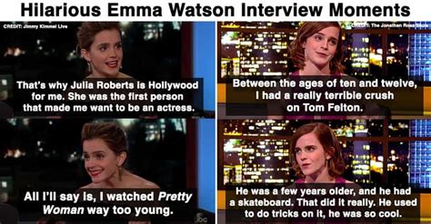 15 Emma Watson Interview Moments That Prove She's Truly A Gryffindor