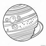 Jupiter Planet Coloring Page 35673 28216 sketch template
