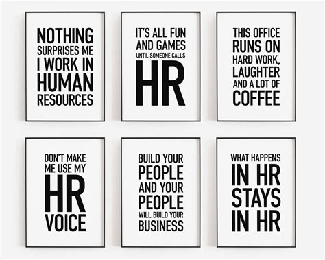 This HR office decor bundle includes 6 printables in vertical and square format. Make it yours ...