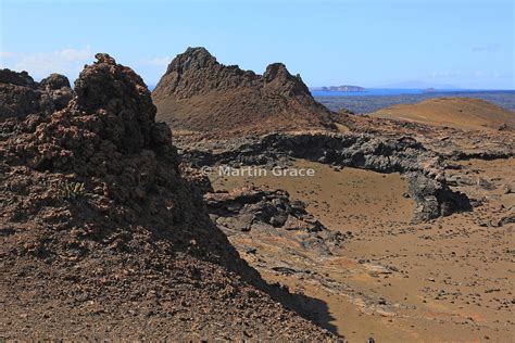 Martin Grace Photography | Volcanic landscape of Bartolome Island ...