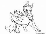 Griffin Coloring Pages Gryphon Lines By Jaclynonacloudlines  Free sketch template
