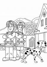 Fireman Sam Coloring Coloring Pages sketch template