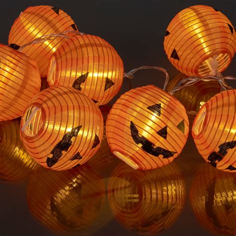 Jack O'Lantern String Lights | Primitives By Kathy