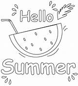 Summer 3 Coloring Page  Free Printable Pages For Kids sketch template