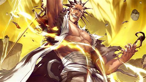 Download Kenpachi Zaraki - the fearless Soul Reaper Wallpaper | Wallpapers.com