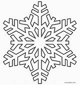 Printable Snowflake Coloring Pages sketch template