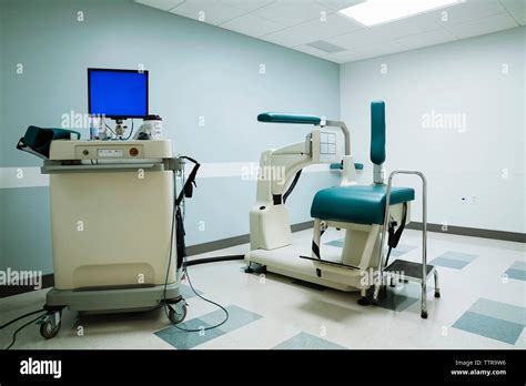 Medical equipment in examination room at hospital Stock Photo - Alamy