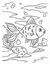 魚色頁為孩子色色頁插圖 量 染色 着色页 插图量圖案素材免費下載，PNG，EPS和AI素材下載  Pngtree sketch template