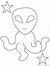 Space Alien Coloring Pages  Home sketch template