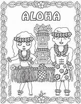 Luau Coloring Sheets Printable sketch template