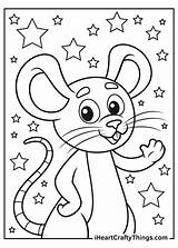 Mouse Coloring Pages Updated 2021 sketch template