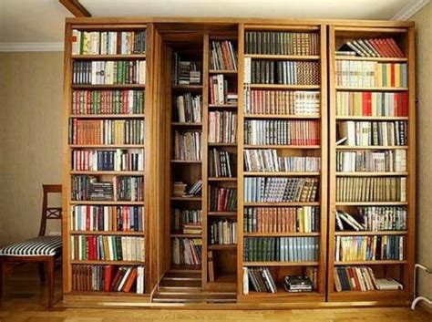 Sliding bookshelf | Dream Home & Goods | Pinterest