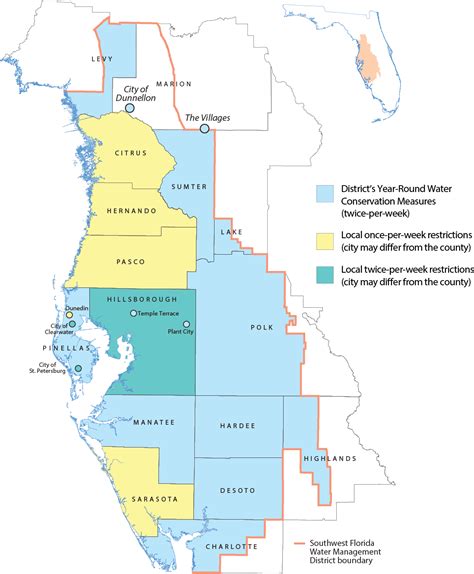 District Maps - Water Restrictions | WaterMatters.org