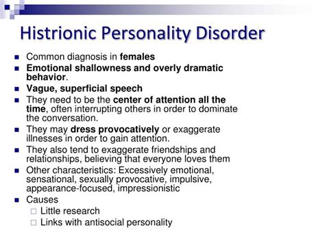 PPT - Personality Disorders PowerPoint Presentation - ID:3118804