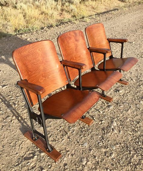 SOLD Accepting Custom Orders Vintage Theatre Chairs Vintage | Etsy in ...