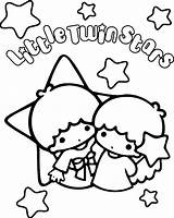 Little Twin Stars Coloring Pages To Print  Free Printable sketch template