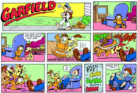 Garfield | Daily Comic Strip on April 3rd, 1988 | Garfield comics ...