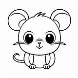 Disegno Di Disegni Da Colorare Kawaii Carini Ratti Gratis  sketch template