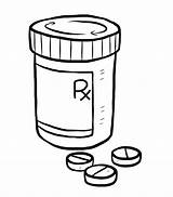 Pills Coloring Pages sketch template